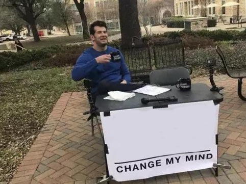 Change My Mind meme about Adina Eden