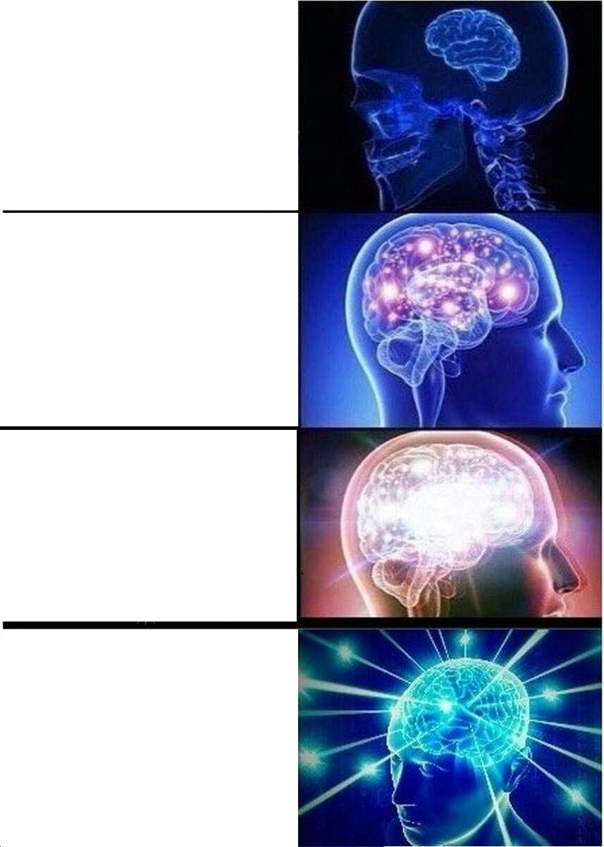 Expanding Brain meme about Adina Eden